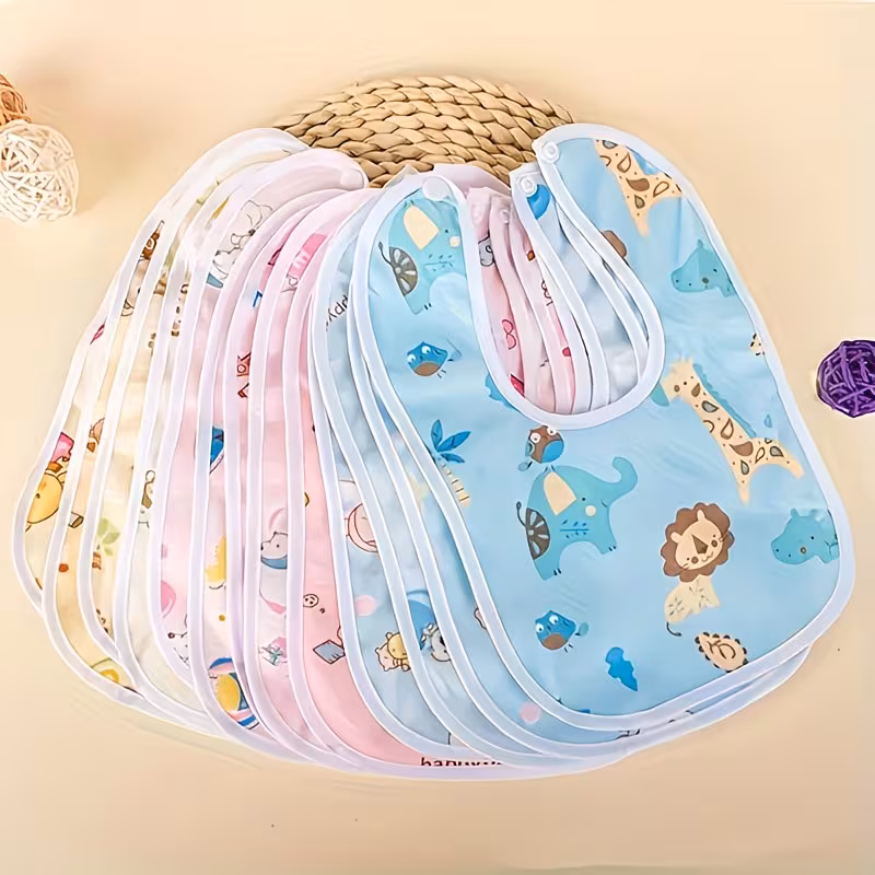 waterproof EVA baby drool and feeding bibs