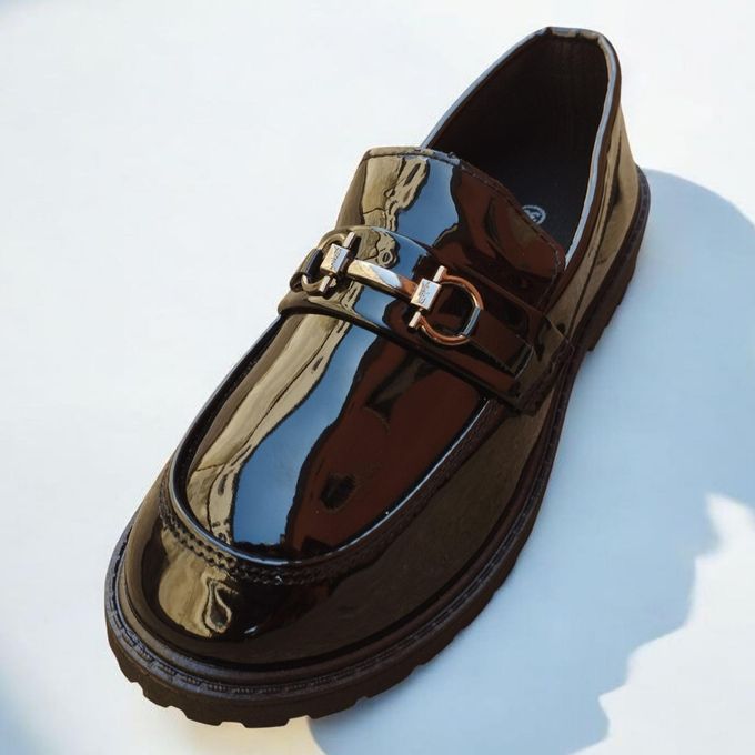 kids Black loafers
